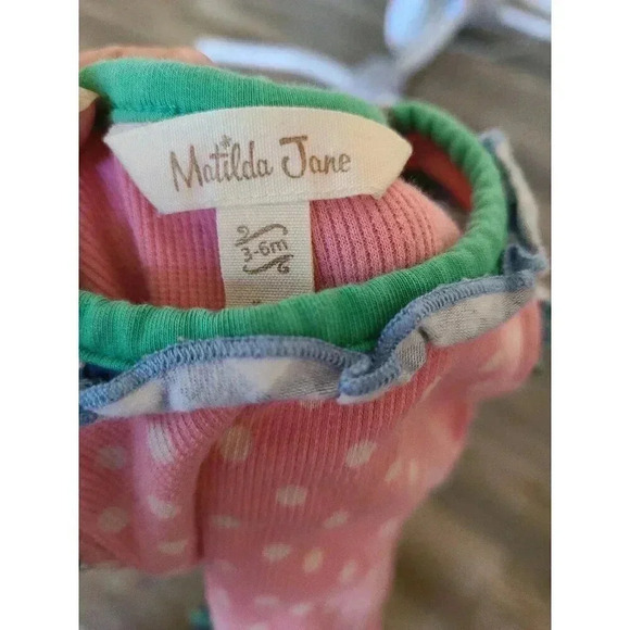 Matilda Jane baby‎ bloomer outfit size 3-6 #2 - Picture 2 of 2